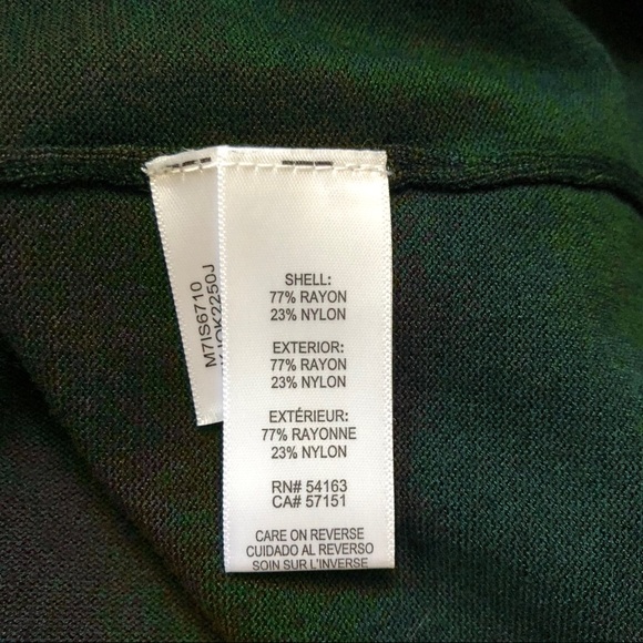 Calvin Klein Mallard Green Sweater - Picture 8 of 8
